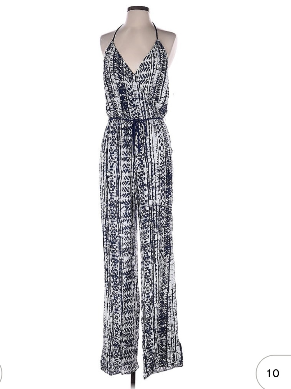 SAYLOR halter jumpsuit, size S, EUC. Perfect for summer! - Picture 3 of 6